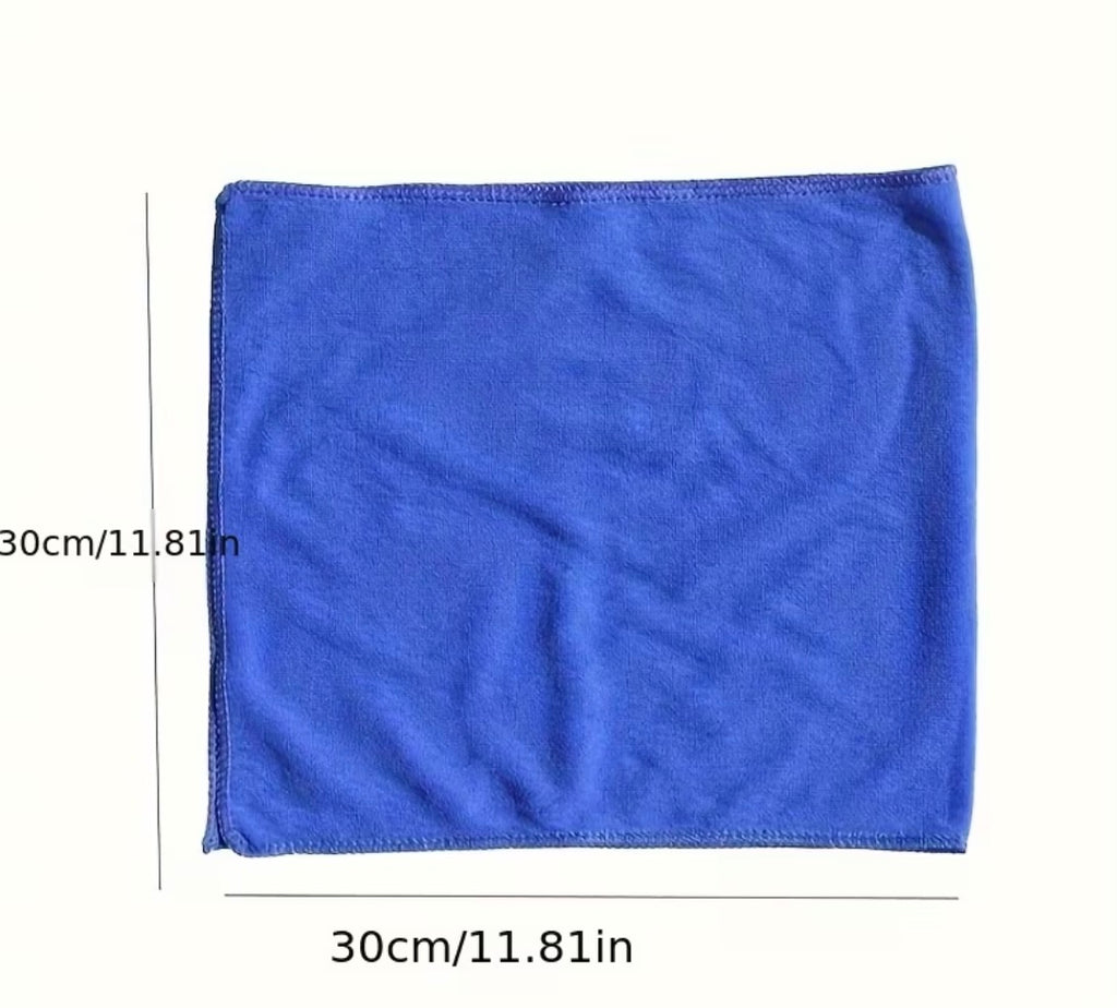 10 Pack Microfiber Cleaning Cloths size: 30.48x30.48 cm