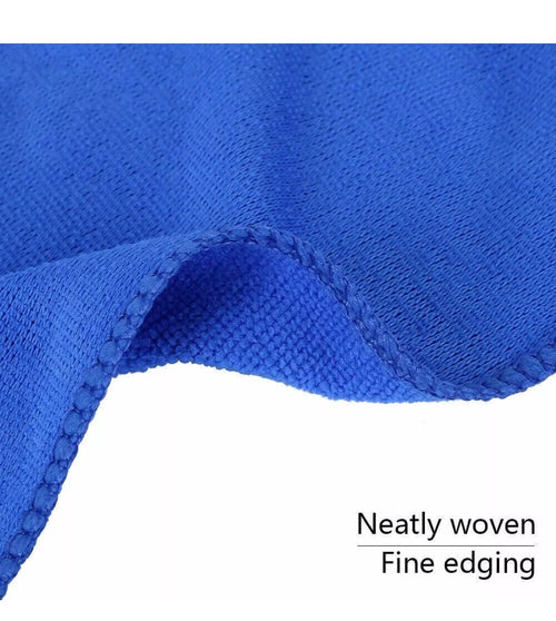 10 x LARGE MICROFIBRE CLEANING SOFT CLOTHS/Dusters
