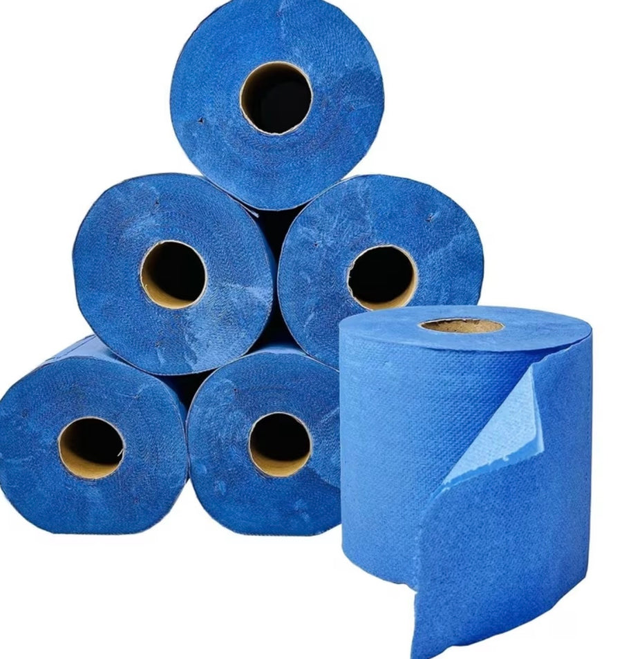Premium Blue Centrefeed Roll 1x Roll 2ply